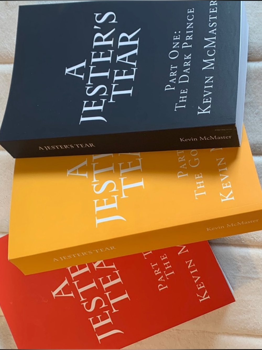 SALE!!! Trilogy A Jester’s Tear complete set.      5